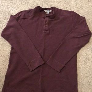 Men’s thermal long sleeve Henley